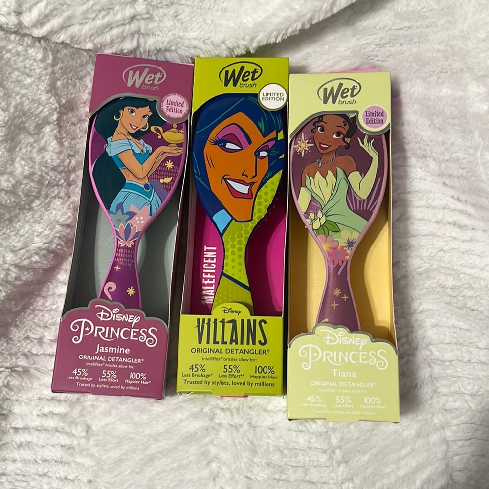 Disney limited edition hair brushes